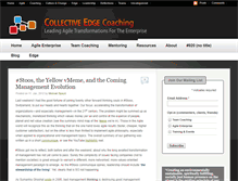 Tablet Screenshot of collectiveedgecoaching.com